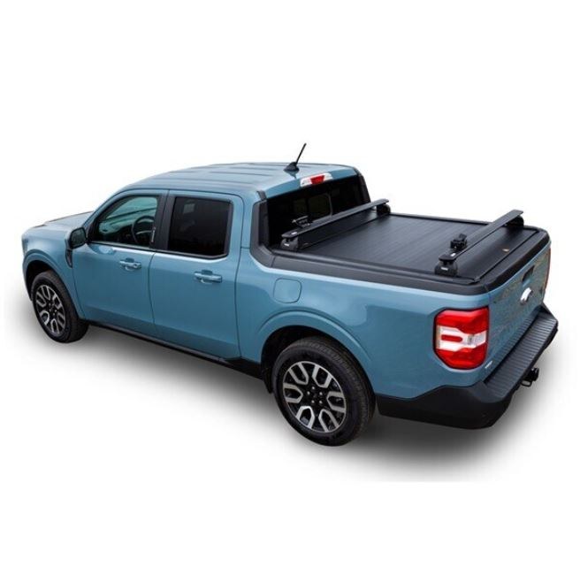 Pace Edwards Tonneau Cover, Ultragroove Electric™, Power Retractable, Black Matte, Aluminum, Lockable Using Tailgate Handle Lock – KEF189