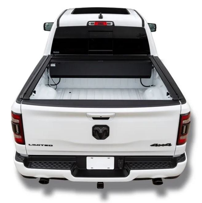 Pace Edwards Tonneau Cover, Ultragroove Electric™, Power Retractable, Lockable Using Tailgate Handle Lock, Black Matte, Powder Coated – KEFA19A45