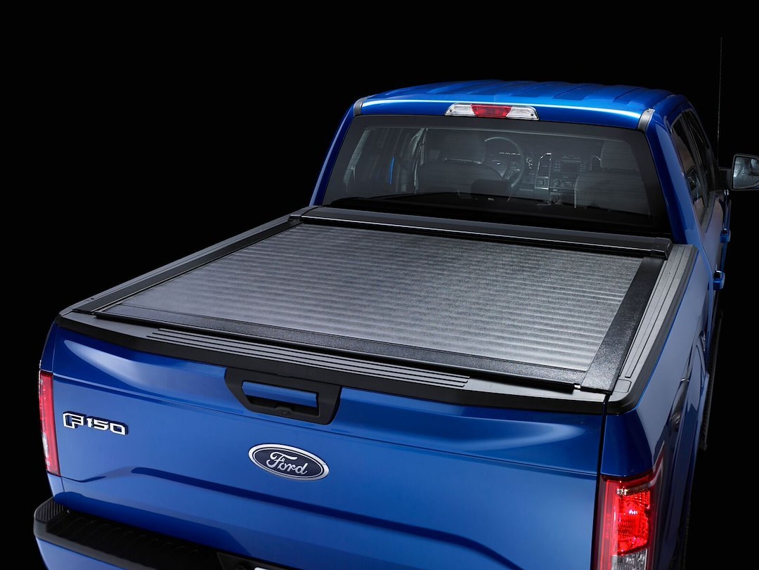 Pace Edwards Tonneau Cover, Switchblade Metal, Manual Retractable, Non-Lockable, Black, Aluminum – SMD7833