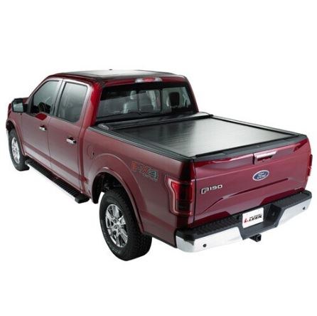 Pace Edwards Tonneau Cover, Switchblade Metal, Manual Retractable, Non-Lockable, Black, Aluminum – SMFA31A62