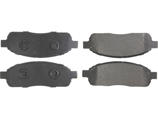 Stop Tech Brake Pad, Posi Quiet ®, Fmsi Number D1392, Semi-Metallic, Set of 4 – 104.13920