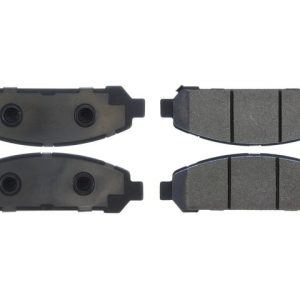 Stop Tech Brake Pad, Posi Quiet ®, Fmsi Number D1401, Semi-Metallic, Set of 4 – 104.14010