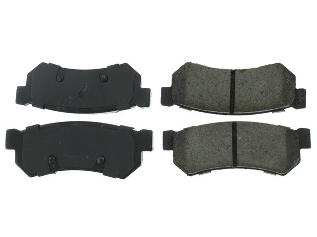 Stop Tech Brake Pad, Posi Quiet ®, Fmsi Number D1315, Ceramic, Set of 4 – 105.13150