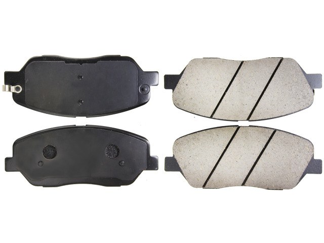 Stop Tech Brake Pad, Posi Quiet ®, Fmsi Number D1385, Ceramic, Set of 4 – 105.13850