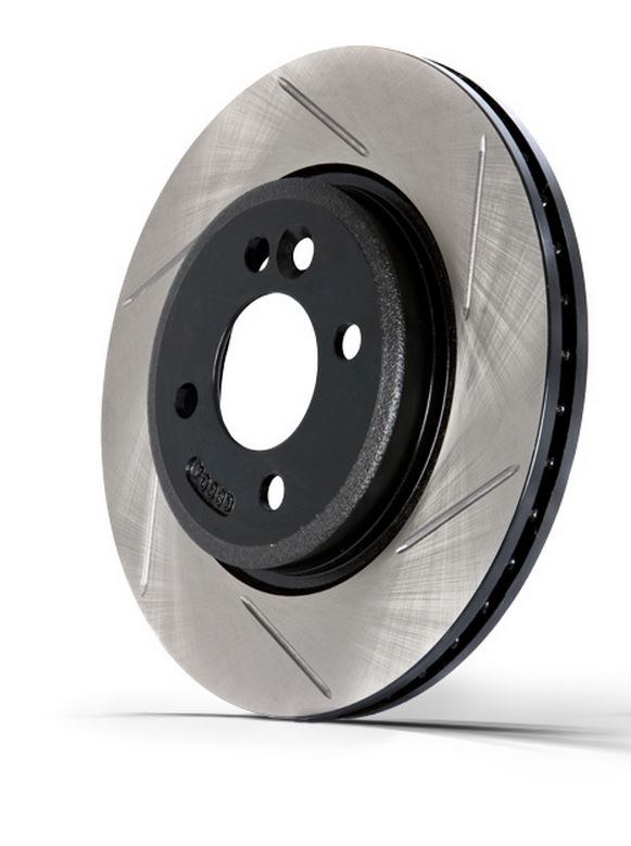 Stop Tech Brake Rotor, Sportstop ® Slotted, One Piece Design, Wheel Bolt Pattern 5 X 100 Millimeter – 126.44110SL