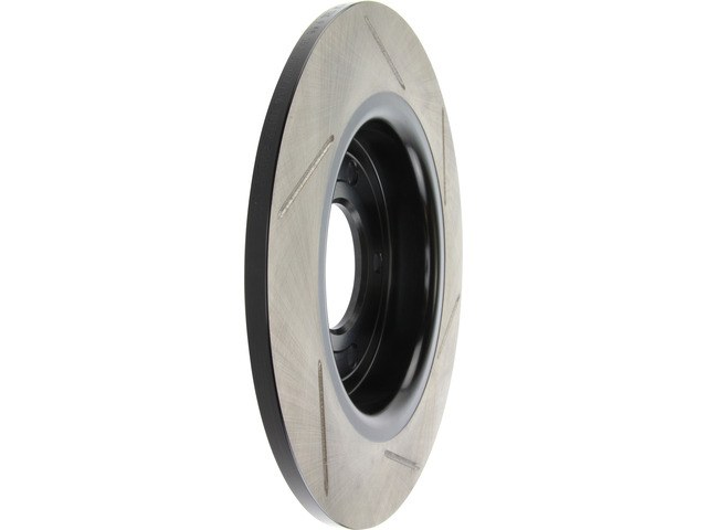 Stop Tech Brake Rotor, Sportstop ® Slotted, Silver E-Coated, Alloy, Single – 126.45067SR