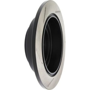 Stop Tech Brake Rotor, Sportstop ® Slotted, Silver E-Coated, Alloy, Single – 126.47011SL