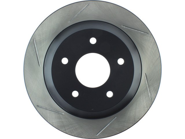 Stop Tech Brake Rotor, Sportstop ® Slotted, Silver E-Coated, Alloy, Single – 126.62040SR