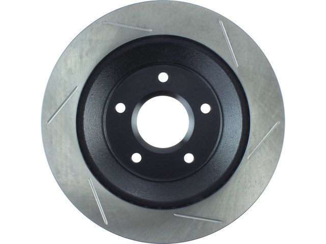 Stop Tech Brake Rotor, Sportstop ® Slotted, Silver E-Coated, Alloy, Single – 126.62040SR
