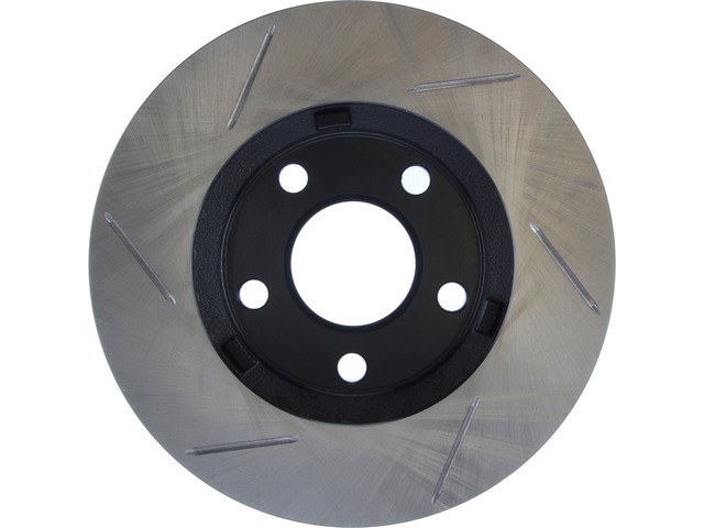 Stop Tech Brake Rotor, Sportstop ® Slotted, Silver E-Coated, Alloy, Single – 126.62057SL