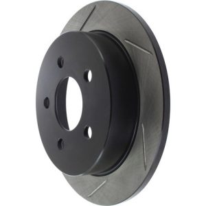 Stop Tech Brake Rotor, Sportstop ® Slotted, Silver E-Coated, Alloy, Single – 126.62058SR