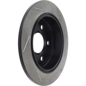 Stop Tech Brake Rotor, Sportstop ® Slotted, Silver E-Coated, Alloy, Single – 126.62058SR