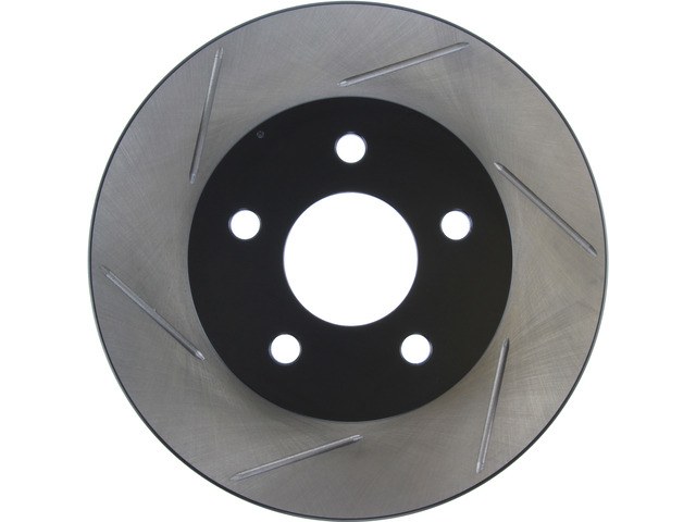 Stop Tech Brake Rotor, Sportstop ® Slotted, Silver E-Coated, Alloy, Single – 126.62079SR