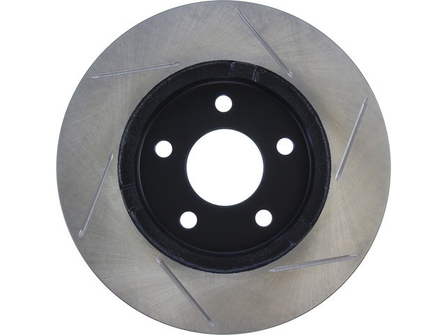 Stop Tech Brake Rotor, Sportstop ® Slotted, Silver E-Coated, Alloy, Single – 126.62079SR
