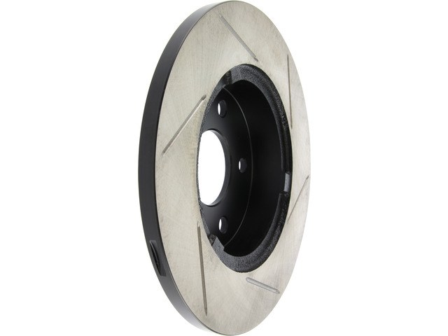 Stop Tech Brake Rotor, Sportstop ® Slotted, Silver E-Coated, Alloy, Single – 126.62079SR