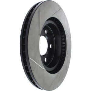 Stop Tech Brake Rotor, Sportstop ® Slotted, Silver E-Coated, Alloy, Single – 126.63059SL