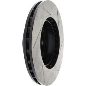 Stop Tech Brake Rotor, Sportstop ® Slotted, Silver E-Coated, Alloy, Single – 126.65054SR