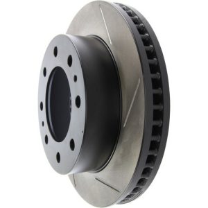 Stop Tech Brake Rotor, Sportstop ® Slotted, Silver E-Coated, Alloy, Single – 126.66059SL