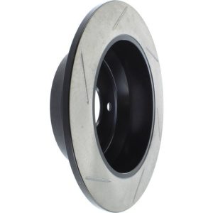 Stop Tech Brake Rotor, Sportstop ® Slotted, Silver E-Coated, Alloy, Single – 126.67043SL