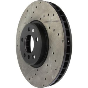Stop Tech Brake Rotor, Sportstop ® Drilled and Slotted, One Piece Design, Wheel Bolt Pattern 5 X 120 Millimeter – 127.34060R