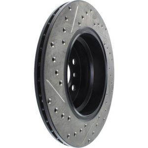 Stop Tech Brake Rotor, Sportstop ® Drilled and Slotted, One Piece Design, Wheel Bolt Pattern 5 X 120 Millimeter – 127.34061L