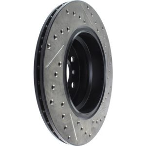 Stop Tech Brake Rotor, Sportstop ® Drilled and Slotted, One Piece Design, Wheel Bolt Pattern 5 X 120 Millimeter – 127.34061R