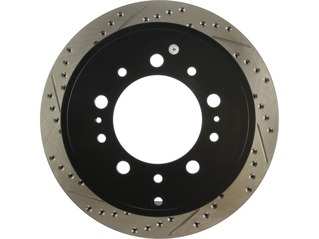 Stop Tech Brake Rotor, Sportstop ® Drilled and Slotted, One Piece Design, Wheel Bolt Pattern 5 X 150 Millimeter – 127.44157R