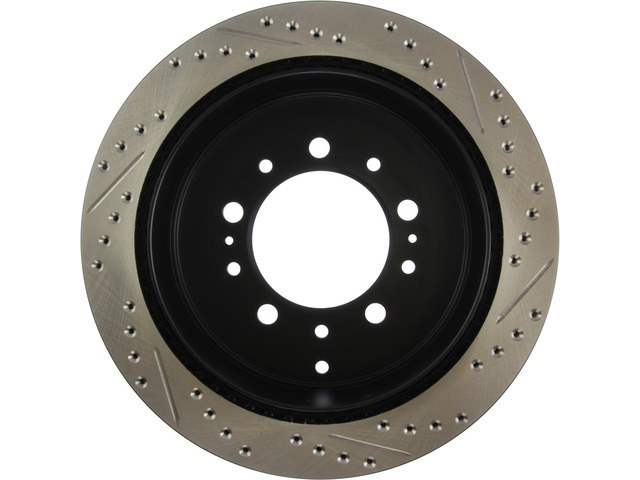Stop Tech Brake Rotor, Sportstop ® Drilled and Slotted, One Piece Design, Wheel Bolt Pattern 5 X 150 Millimeter – 127.44157R