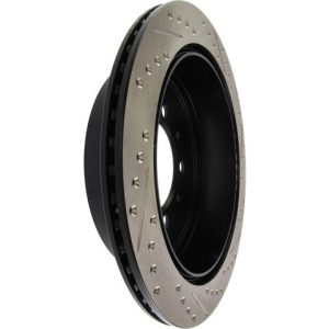 Stop Tech Brake Rotor, Sportstop ® Drilled and Slotted, One Piece Design, Wheel Bolt Pattern 5 X 150 Millimeter – 127.44157R