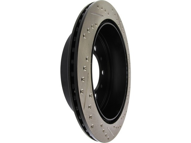 Stop Tech Brake Rotor, Sportstop ® Drilled and Slotted, One Piece Design, Wheel Bolt Pattern 5 X 150 Millimeter – 127.44157R