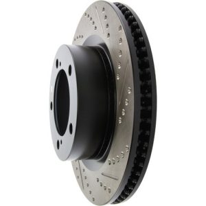 Stop Tech Brake Rotor, Sportstop ® Drilled and Slotted, One Piece Design, Wheel Bolt Pattern 5 X 150 Millimeter – 127.44162L