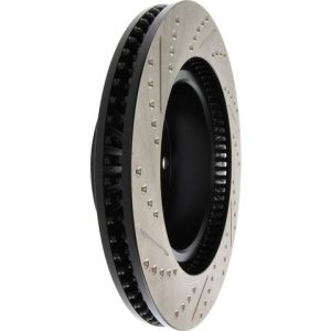 Stop Tech Brake Rotor, Sportstop ® Drilled and Slotted, One Piece Design, Wheel Bolt Pattern 5 X 150 Millimeter – 127.44162L