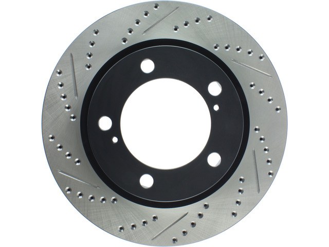 Stop Tech Brake Rotor, Sportstop ® Drilled and Slotted, One Piece Design, Wheel Bolt Pattern 5 X 150 Millimeter – 127.44162R