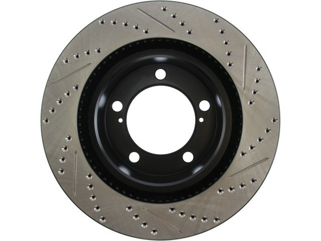 Stop Tech Brake Rotor, Sportstop ® Drilled and Slotted, One Piece Design, Wheel Bolt Pattern 5 X 150 Millimeter – 127.44162R
