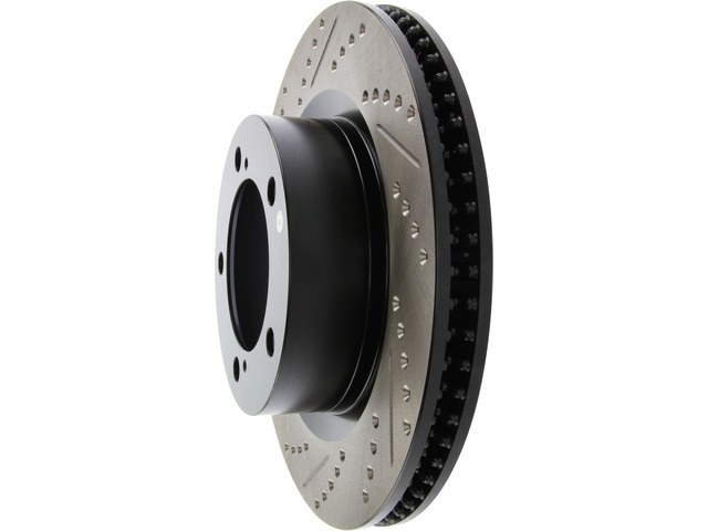 Stop Tech Brake Rotor, Sportstop ® Drilled and Slotted, One Piece Design, Wheel Bolt Pattern 5 X 150 Millimeter – 127.44162R