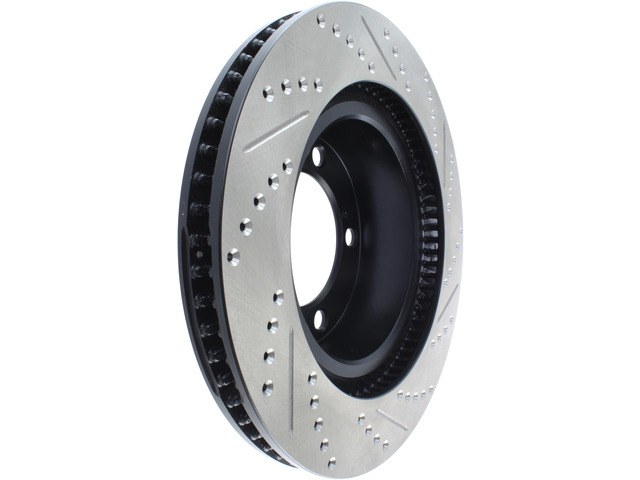Stop Tech Brake Rotor, Sportstop ® Drilled and Slotted, One Piece Design, Wheel Bolt Pattern 5 X 150 Millimeter – 127.44162R