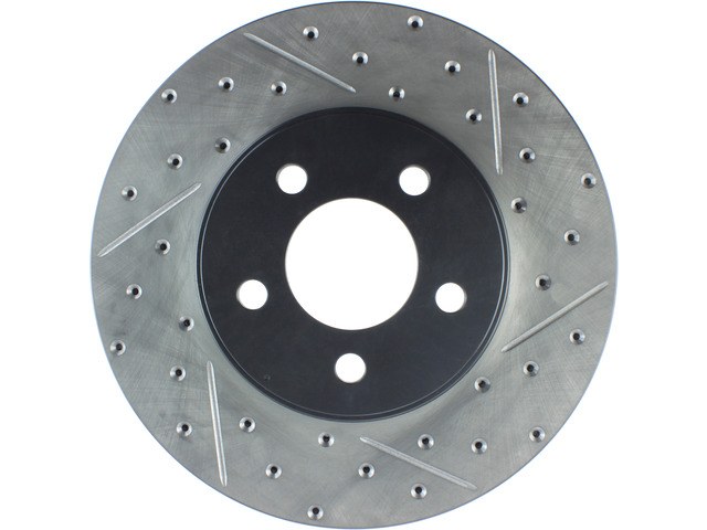 Stop Tech Brake Rotor, Sportstop ® Drilled and Slotted, One Piece Design, Wheel Bolt Pattern 5 X 114.3 Millimeter – 127.61072L
