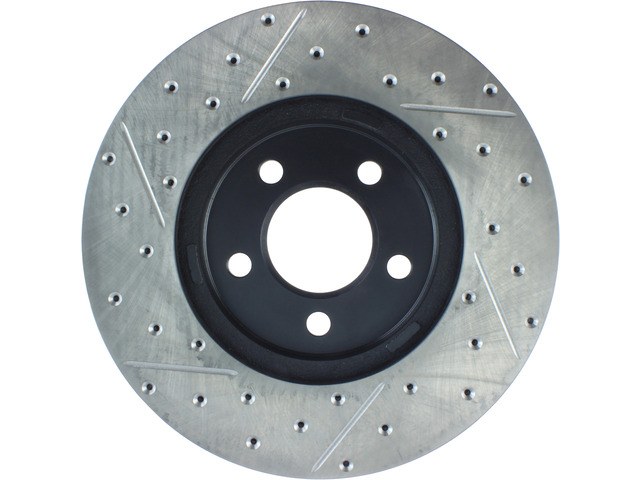 Stop Tech Brake Rotor, Sportstop ® Drilled and Slotted, One Piece Design, Wheel Bolt Pattern 5 X 114.3 Millimeter – 127.61072L