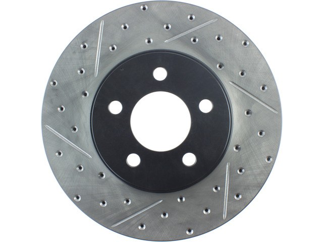 Stop Tech Brake Rotor, Sportstop ® Drilled and Slotted, One Piece Design, Wheel Bolt Pattern 5 X 114.3 Millimeter – 127.61072R