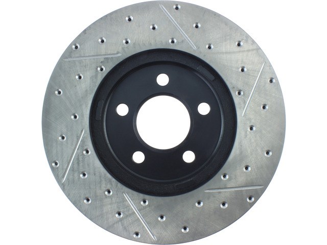 Stop Tech Brake Rotor, Sportstop ® Drilled and Slotted, One Piece Design, Wheel Bolt Pattern 5 X 114.3 Millimeter – 127.61072R