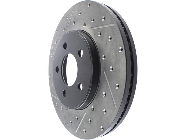 Stop Tech Brake Rotor, Sportstop ® Drilled and Slotted, One Piece Design, Wheel Bolt Pattern 5 X 114.3 Millimeter – 127.61072R