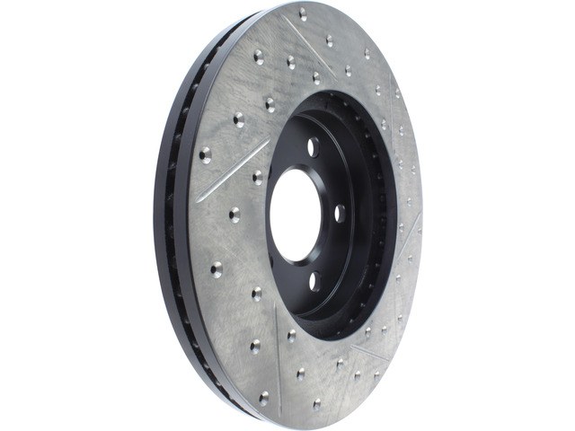 Stop Tech Brake Rotor, Sportstop ® Drilled and Slotted, One Piece Design, Wheel Bolt Pattern 5 X 114.3 Millimeter – 127.61072R