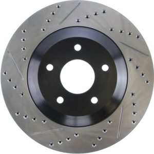 Stop Tech Brake Rotor, Sportstop ® Drilled and Slotted, One Piece Design, Wheel Bolt Pattern 5 X 120.6 Millimeter – 127.62060R