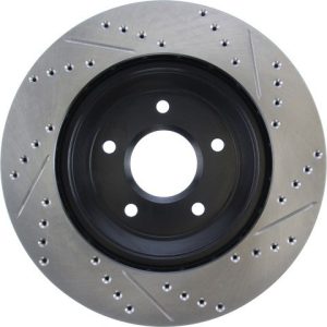 Stop Tech Brake Rotor, Sportstop ® Drilled and Slotted, One Piece Design, Wheel Bolt Pattern 5 X 120.6 Millimeter – 127.62060R