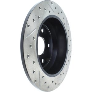 Stop Tech Brake Rotor, Sportstop ® Drilled and Slotted, One Piece Design, Wheel Bolt Pattern 5 X 127 Millimeter – 127.67043R