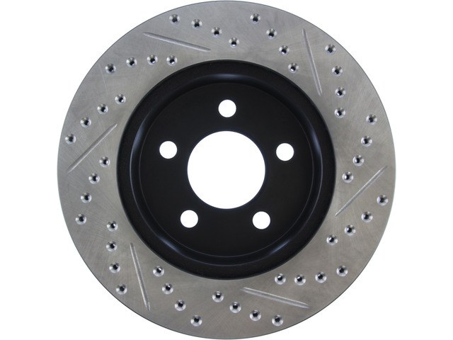 Stop Tech Brake Rotor, Sportstop ® Drilled and Slotted, One Piece Design, Wheel Bolt Pattern 5 X 114.3 Millimeter – 127.67045R
