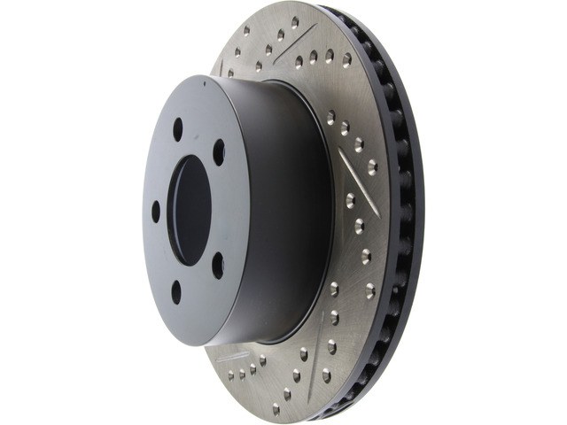 Stop Tech Brake Rotor, Sportstop ® Drilled and Slotted, One Piece Design, Wheel Bolt Pattern 5 X 114.3 Millimeter – 127.67045R