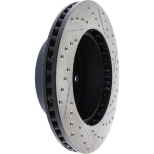 Stop Tech Brake Rotor, Sportstop ® Drilled and Slotted, One Piece Design, Wheel Bolt Pattern 5 X 114.3 Millimeter – 127.67045R