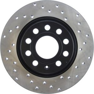 Stop Tech Brake Rotor, Sportstop ® Drilled, One Piece Design, Wheel Bolt Pattern 5 X 112 Millimeter – 128.33129L
