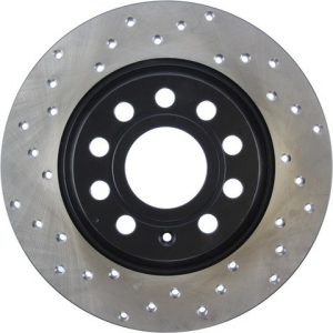 Stop Tech Brake Rotor, Sportstop ® Drilled, One Piece Design, Wheel Bolt Pattern 5 X 112 Millimeter – 128.33129R